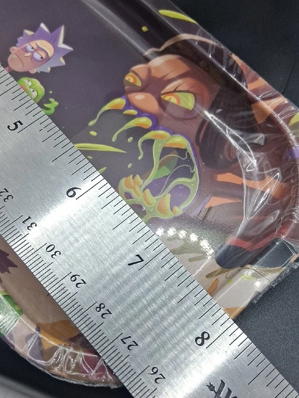 Rick and Morty Themed Metal Tray - Multicolor Pocket Sized